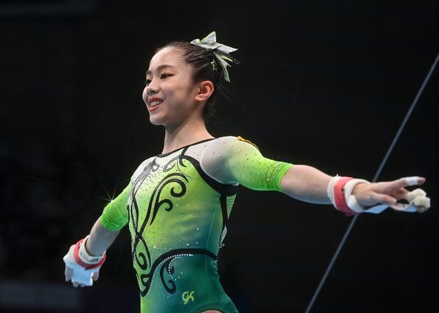 韦筱圆收获“迟到”一金 体操女队“07后”小将成惊喜